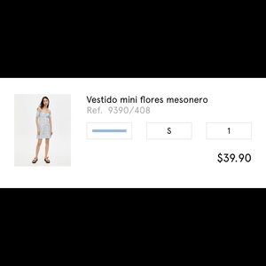 Pull&Bear off the shoulder viscose dress